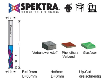 Glasfaser Fräser 48430-K Amana Tool technische Daten