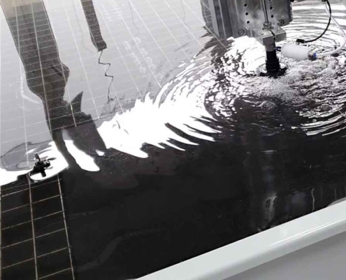 CNC wasserstrahlschneiden von Stahl CNC wasserstrahlschneiden von Stahl