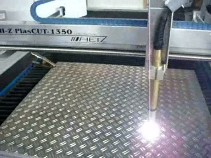 Aluminium Riffelblech plasmaschneiden Aluminium Riffelblech plasmaschneiden