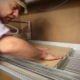 Birkensperrholz auf cnc Maschine-befestigen Birkensperrholz auf cnc Maschine befestigen