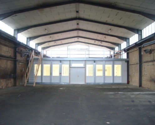 Neue Halle CNC Produktion