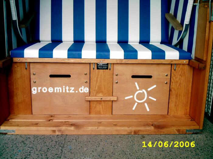 Holzgravur Strandkorb Holzgravur Strandkorb