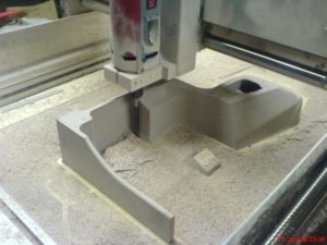 Sandform Kern fräsen